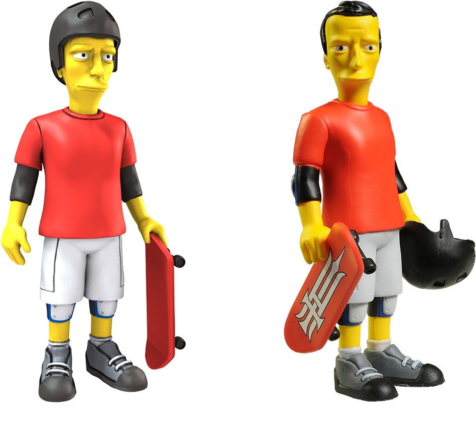 Tomhanks Thumb - Neca The Simpsons 25th Anniversary 5" Action Figure (1920x897), Png Download