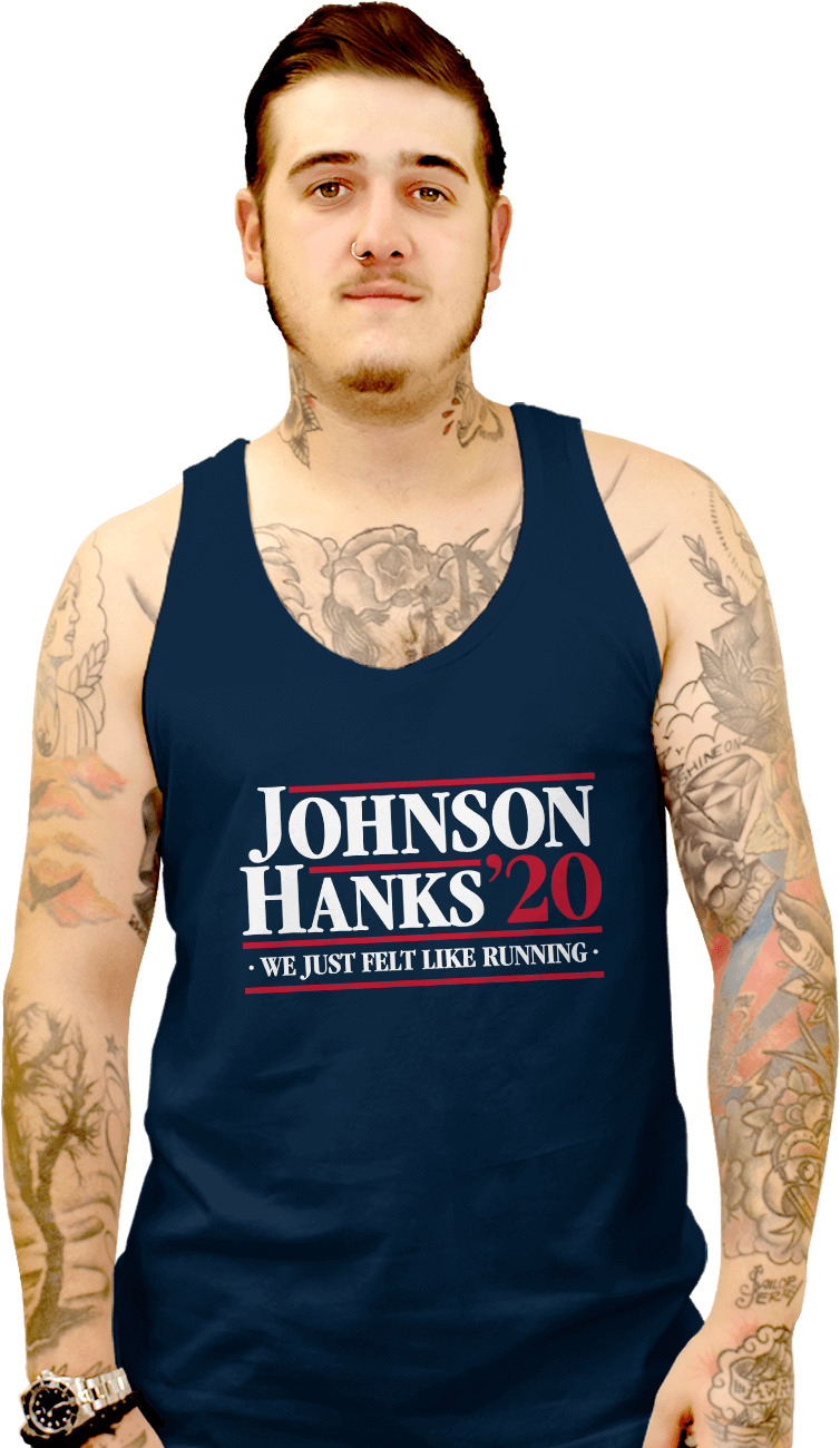 Johnson Hanks - T-shirt (900x1322), Png Download