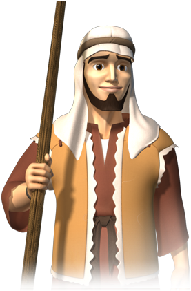 Pastor De Ovelhas Png - Pastor De Ovejas Png (350x420), Png Download