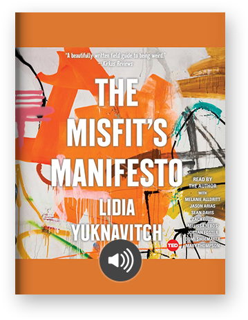 The Misfit's Manifesto By Lidia Yuknavitch (370x496), Png Download