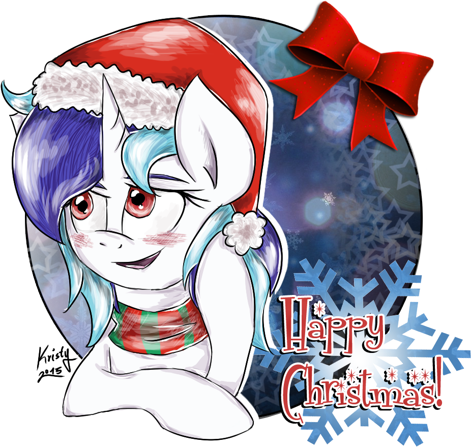 Kristysk, Christmas, Clothes, Dj Pon-3, Hat, Safe, - Cartoon (972x878), Png Download