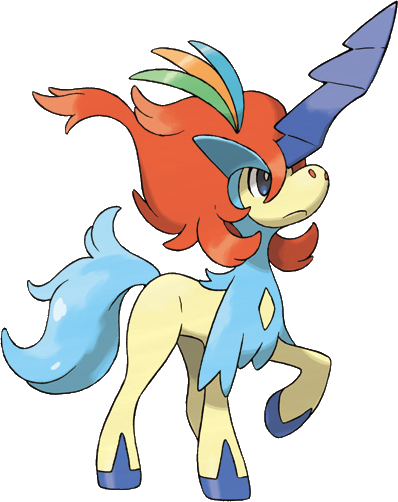 Okay, This Is Technically The Same Pokemon, But Whatever - Keldeo Resolute (398x502), Png Download