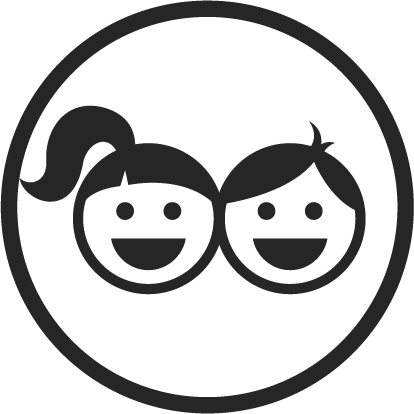 Icons-04 - Kid Face Svg (414x414), Png Download