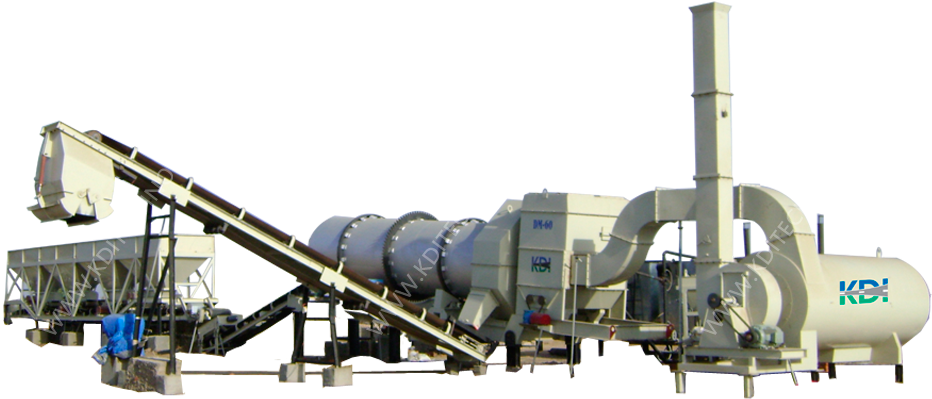 Asphalt Drum Mix Plant (960x420), Png Download