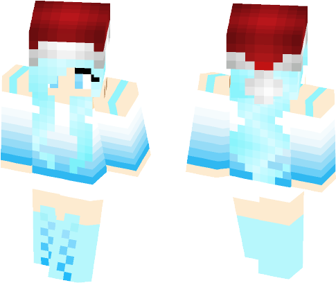 Custom Skin With Christmas Hat - Christmas Day (584x497), Png Download