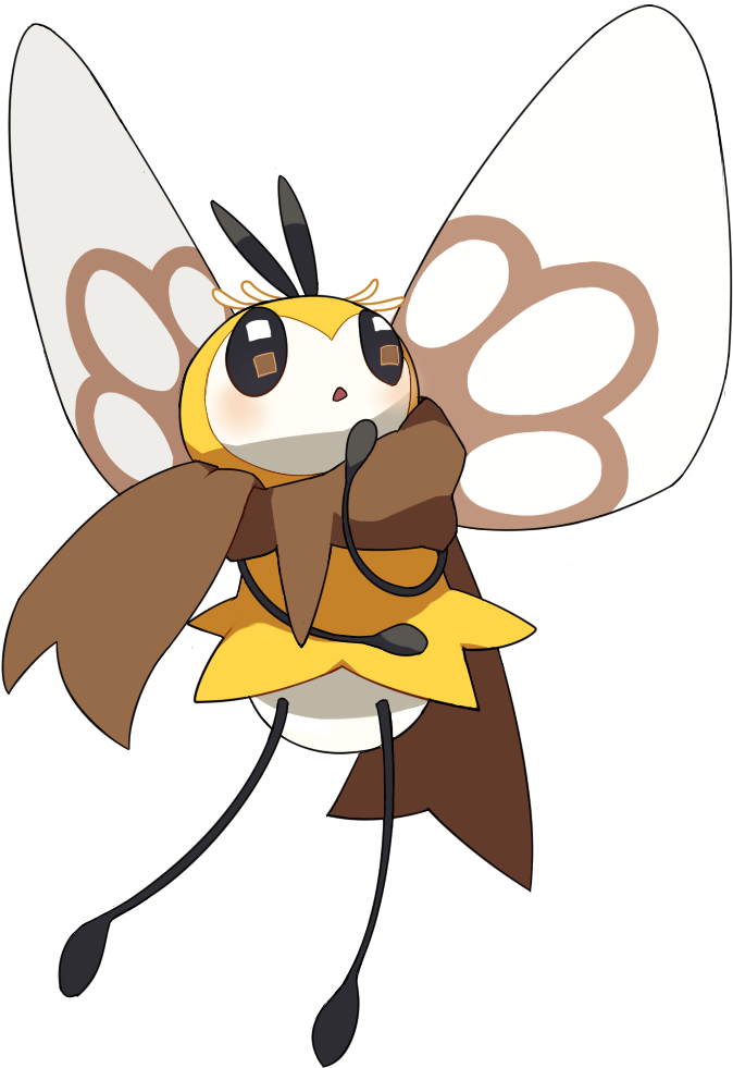 It May Not Look Like It Deserves A Spot On Your Team, - Ribombee Pokemon (722x1008), Png Download