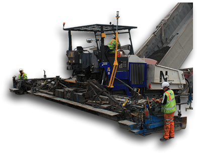 Paving Control For Asphalt Pavers - Paver (400x316), Png Download