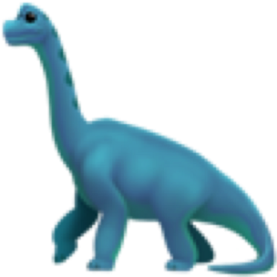 Dino - Dinosaur Emoji Iphone (571x571), Png Download