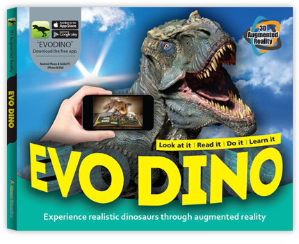 Evo Dino - Evo Dino Book (440x360), Png Download