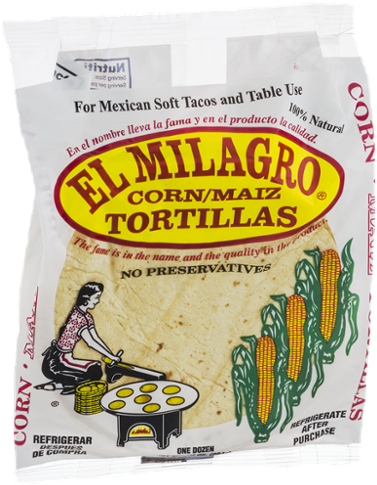 Tortillas El Milagro (600x600), Png Download