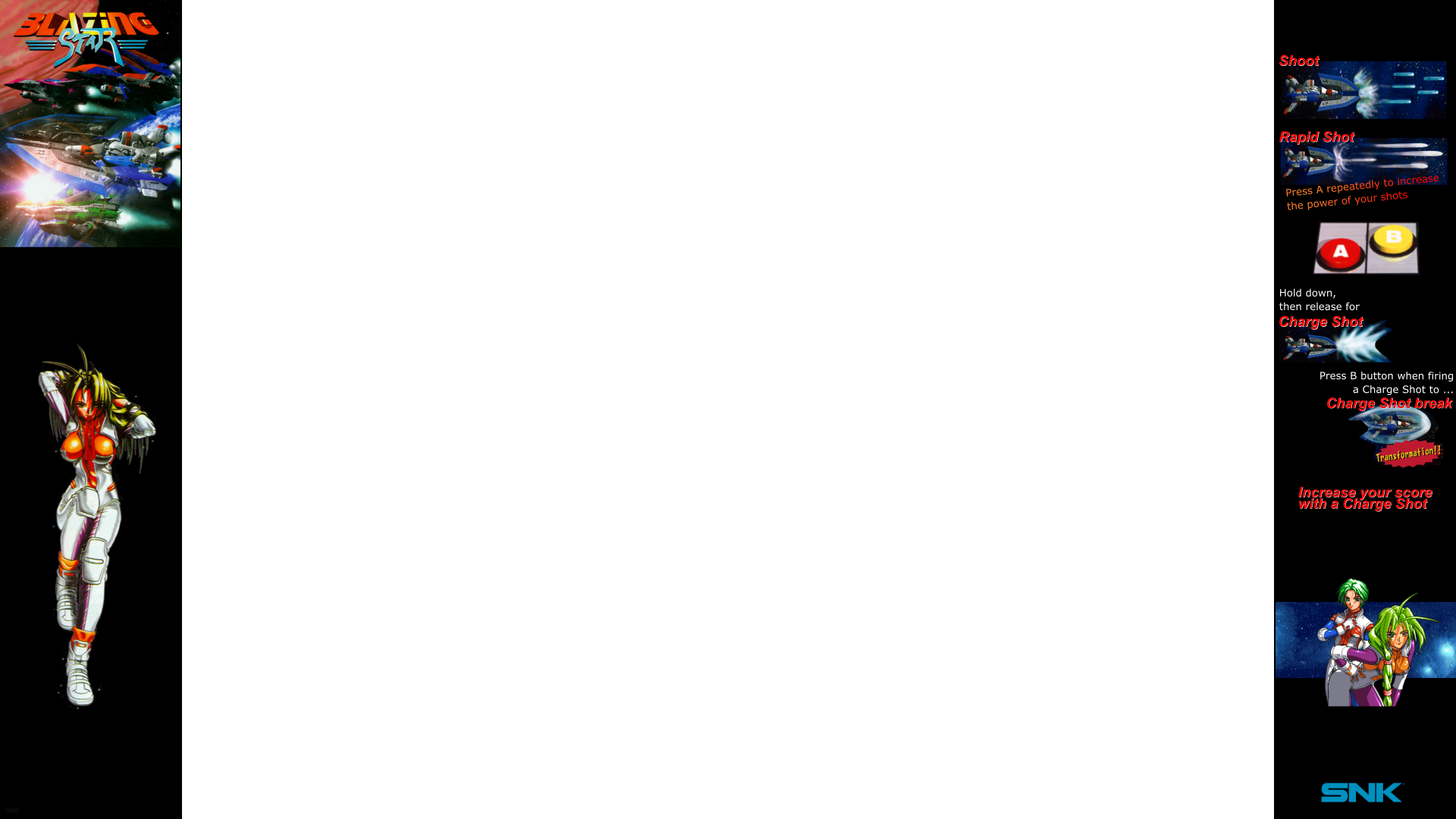 0 1494096170086 Blazing Udb-ovl - Blazing Star Neo Geo (1920x1080), Png Download