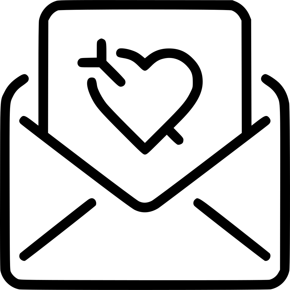 Love Letter - - Icon (980x980), Png Download
