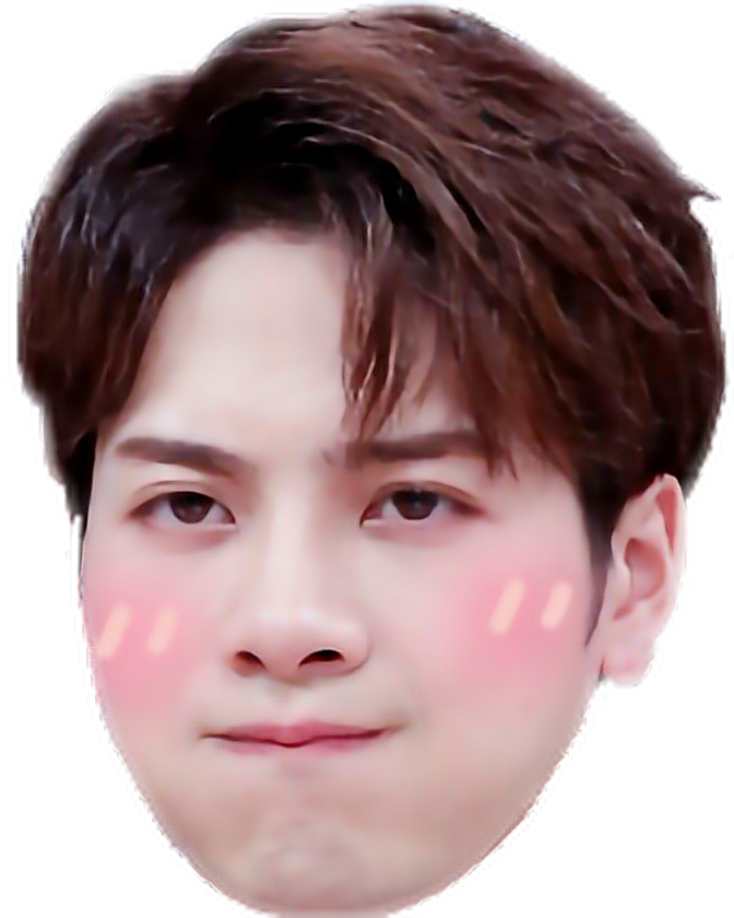 Report Abuse - Jackson Wang Head Png (672x840), Png Download