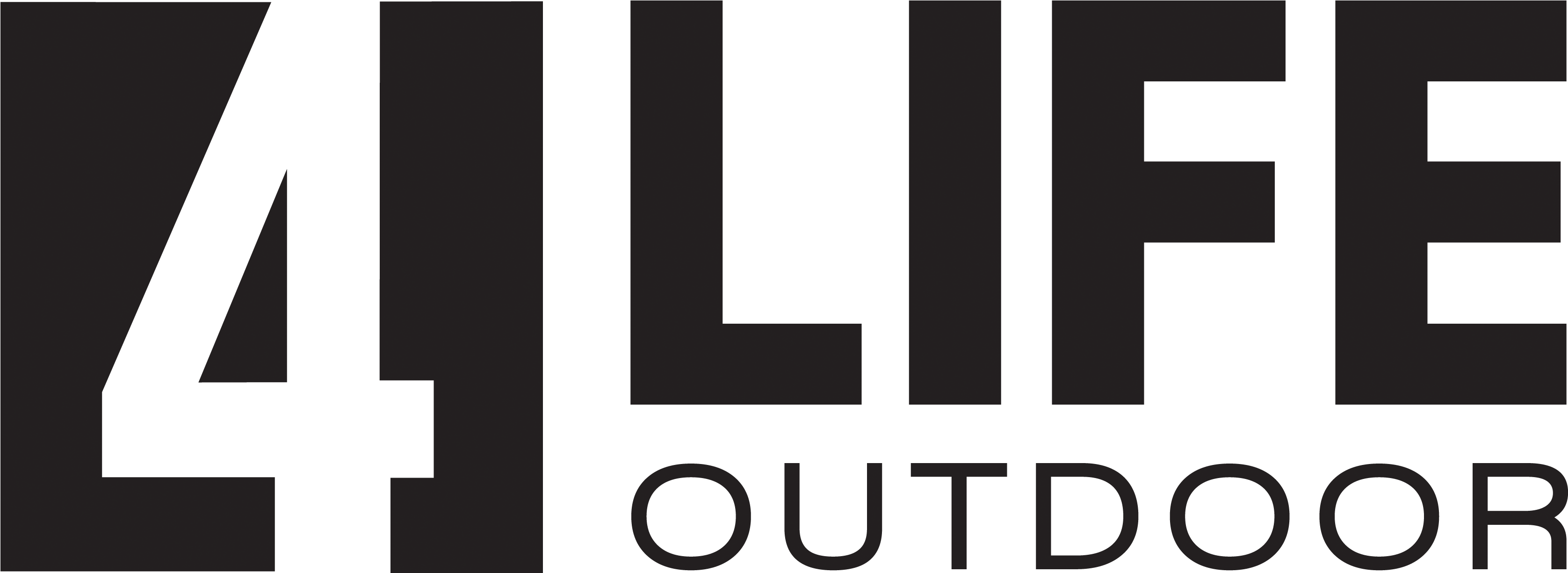 4 Life Outdoor Inc (3500x1300), Png Download