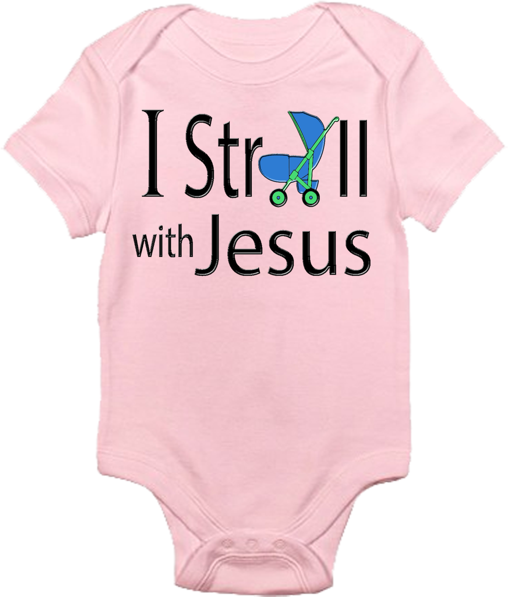 I Stroll With Jesus One-piece Baby Bodysuit Rayden, - Baby Bodysuit - As We Change The Diaper (1740x2048), Png Download