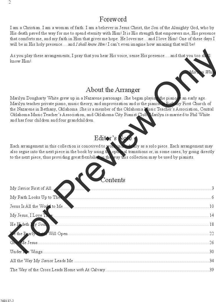 I Shall Know Him Thumbnail - J.w. Pepper & Son (852x1128), Png Download