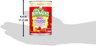 Chef Boyardee Mini-bites Pasta Shells & Meatballs, - Strawberry (400x400), Png Download