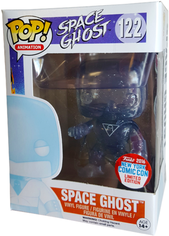 Funko Pop Animation Space Ghost - Space Ghost - Pop! Vinyl Figure (480x480), Png Download