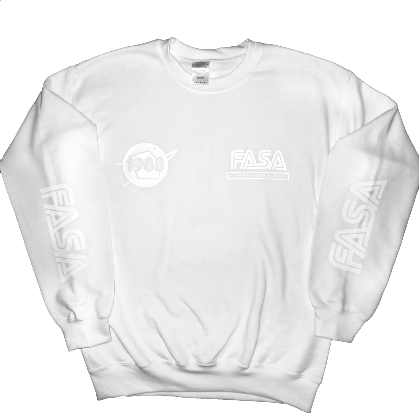 Image Of Fasa Space Ghost Crew Neck - Crew Neck (2000x2000), Png Download