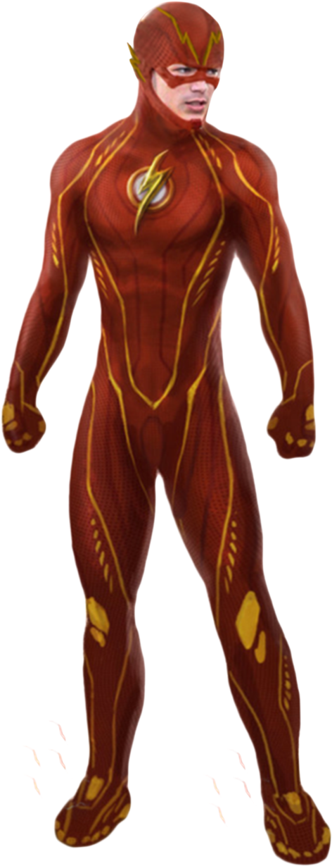 Og Flash Concept Art Basic Photoshop = Whatcould Have - Flash (622x1284), Png Download