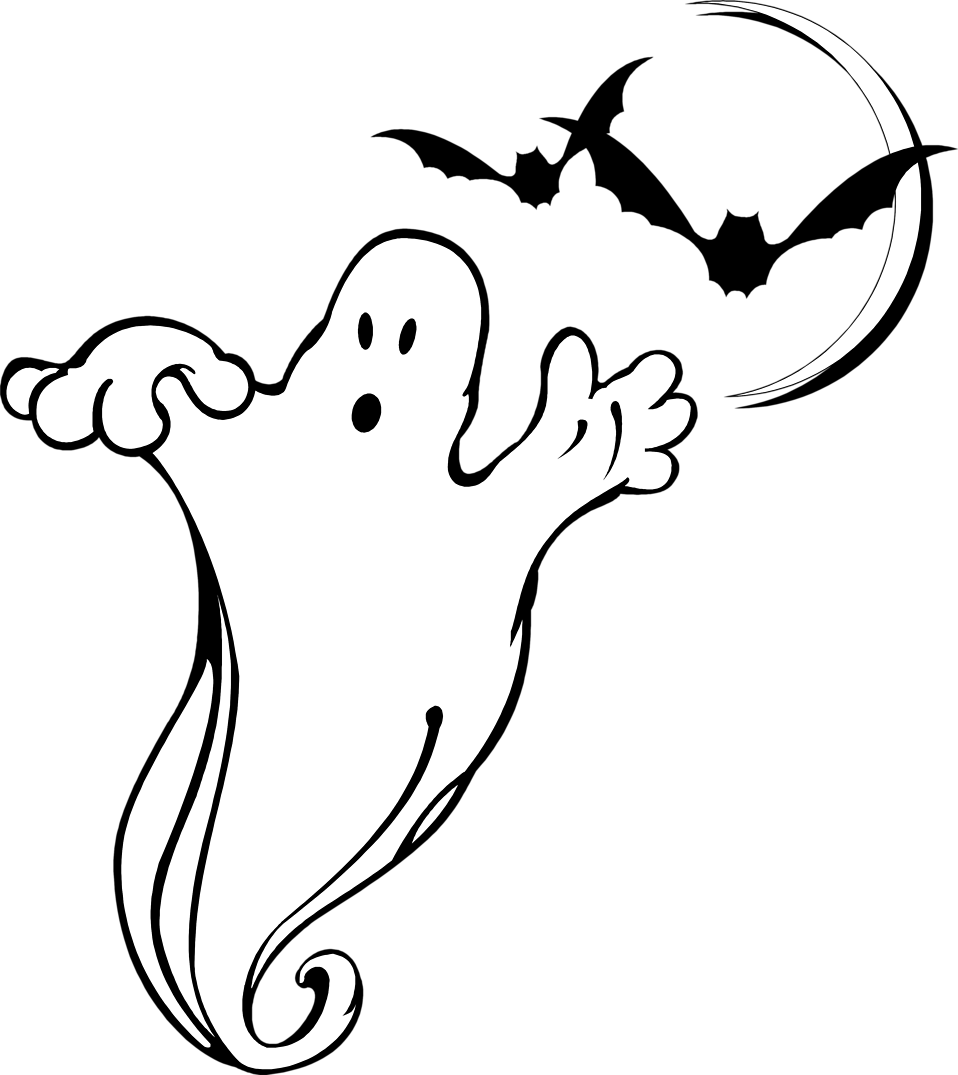 Ghost Clip Art (958x1075), Png Download