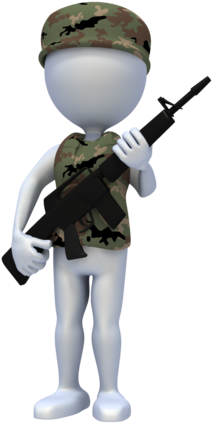 Go To Image - Bonhomme Blanc 3d Png (375x500), Png Download