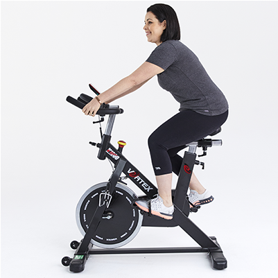 Seated Sprint - Indoor Cycling (610x400), Png Download