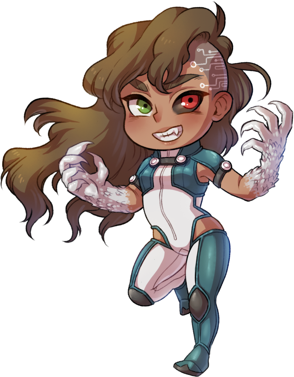 This Is The Wonderful Chibi Version Of My Beloved Savitar - Cartoon (1280x1571), Png Download