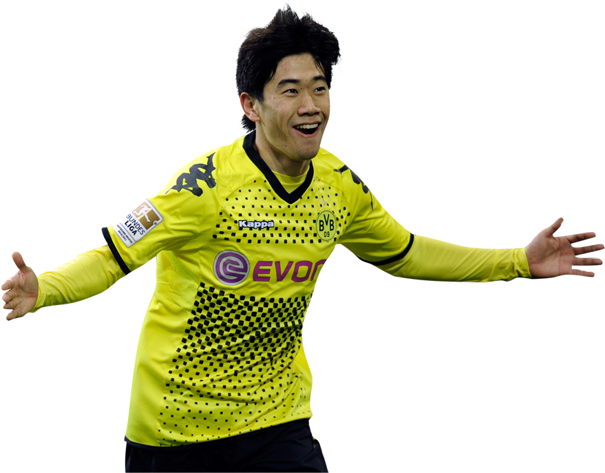 Shinji Kagawa - Design (1178x886), Png Download