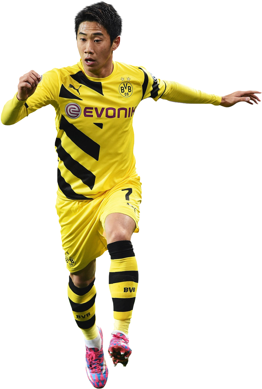 Shinji Kagawa Png (857x1265), Png Download