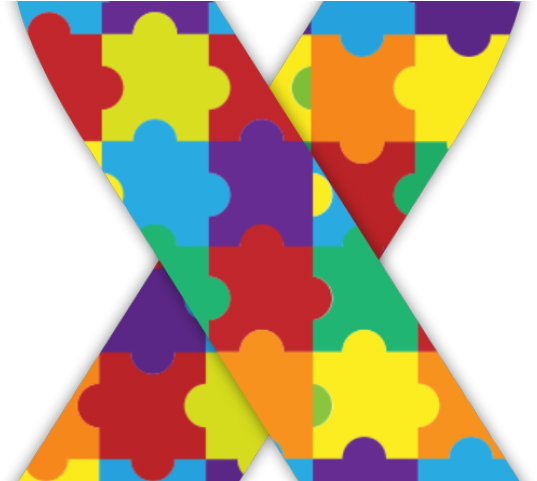 Autism Ribbon - Autism Awareness Ribbon Png (640x480), Png Download