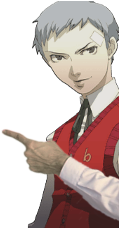 Shin Megami Tensei - Akihiko Sanada (267x453), Png Download