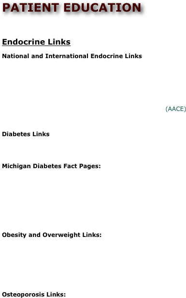 Patient Education Endocrine Links National And International - American Association Of Clinical Endocrinologists (930x711), Png Download