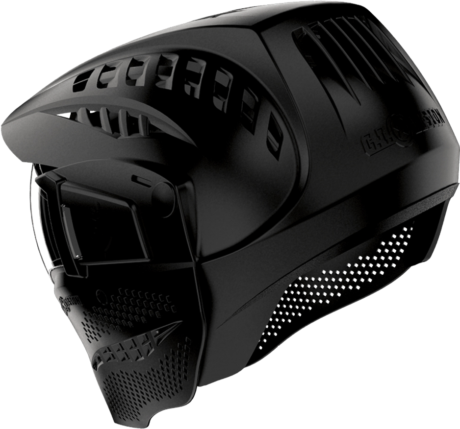 More Information - Paintball Full Head Visor (1200x900), Png Download