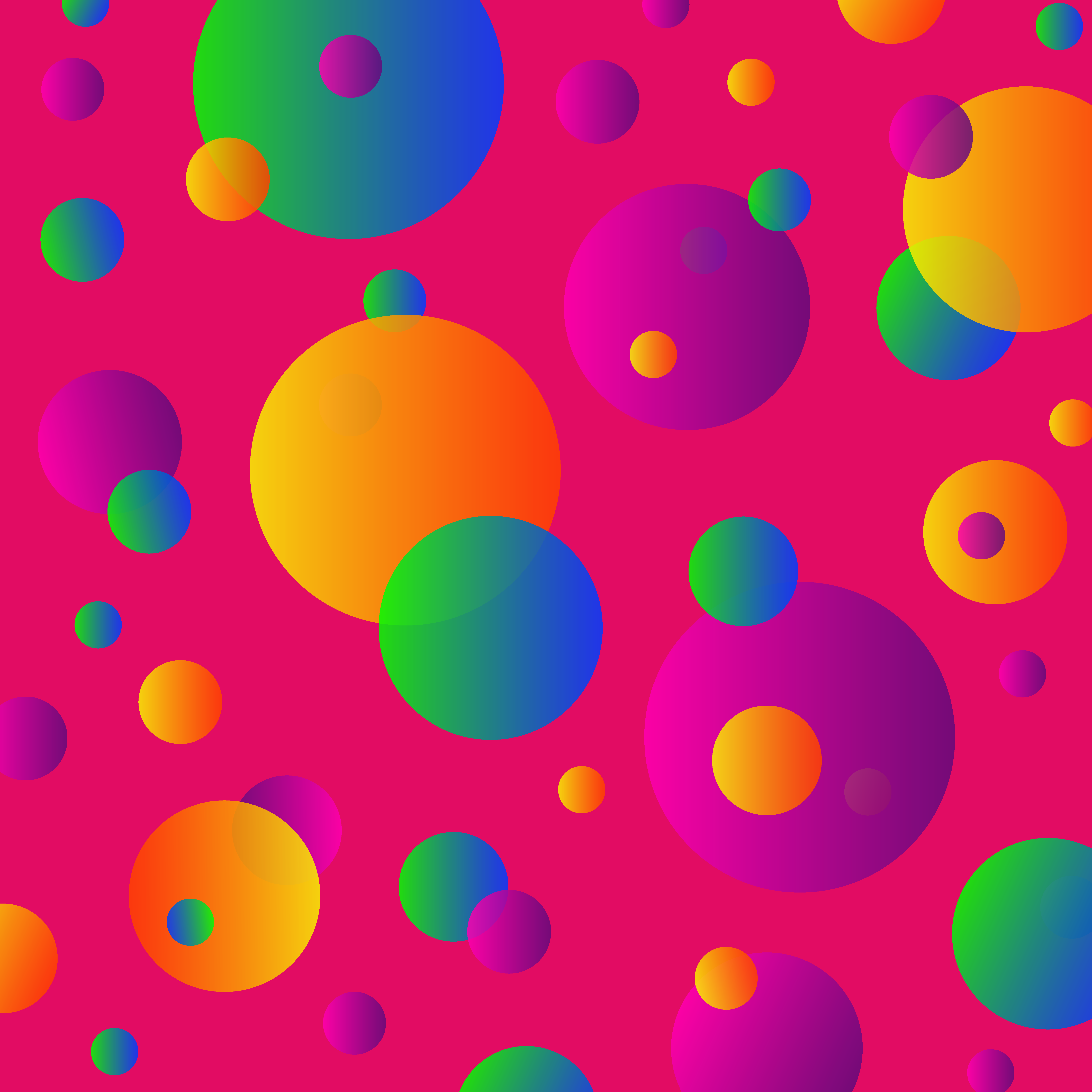 Circles, Colorful, And Dots Image - Party Pattern Clipart Png (500x526), Png Download