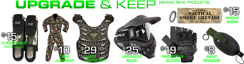 Paintball Upgrades - Military Men's Camouflage Jumpsuit Costume (866x242), Png Download