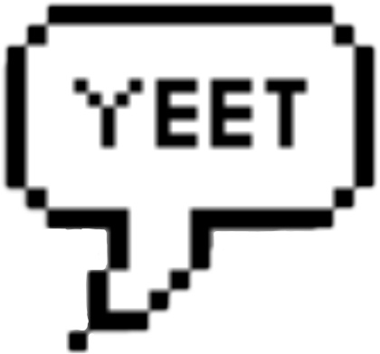 Yeet Lol Random Text Textbubble Speechbubble Speech - Transparent Twenty One Pilots (420x392), Png Download