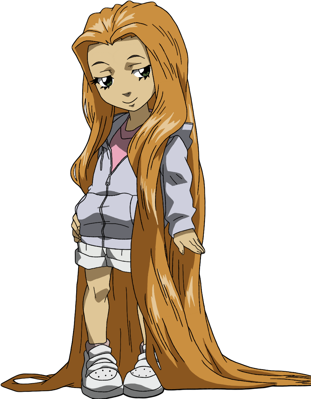 Post - Huey Freeman And Jazmine Dubois Kiss (1006x1280), Png Download