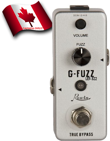 Rowin Lef 322 G Fuzz Vintage Germanium Analog Fuzz - Rowin Lef-314 - Mini Guitar Analogue Delay Pedal (620x620), Png Download