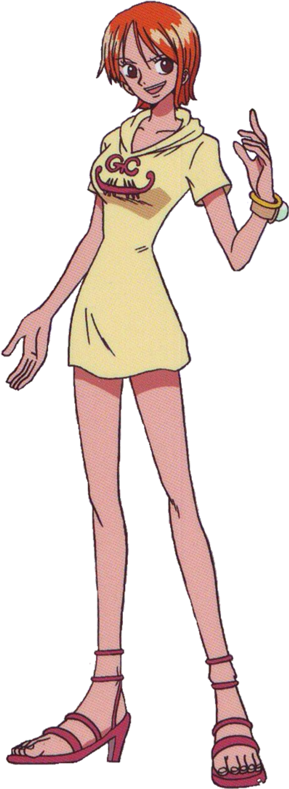 Nami - Enies Lobbies - Cartoon (1140x1568), Png Download