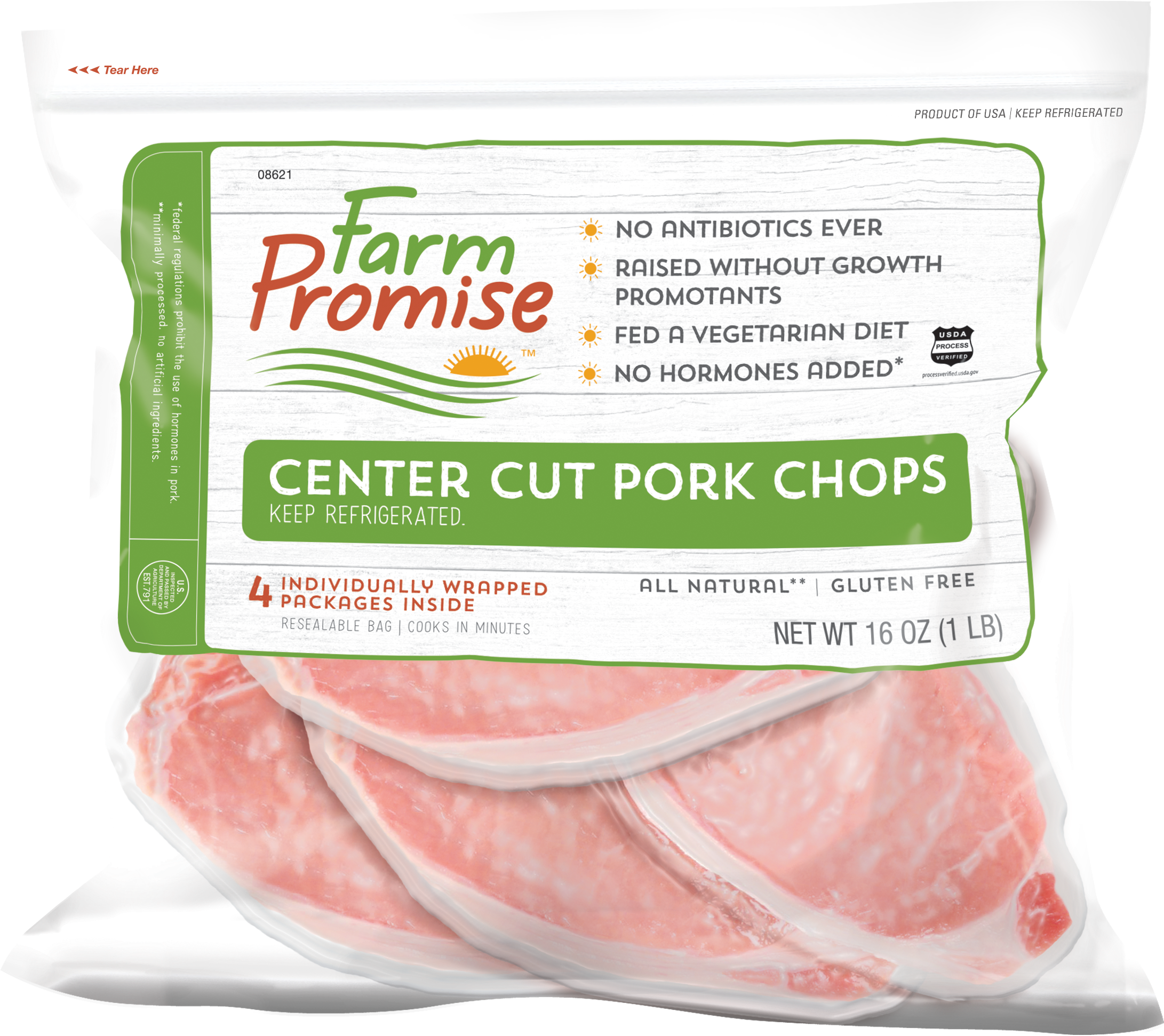 Farm Promise 90/10 Ground Beef, 1 Lb (3559x2154), Png Download