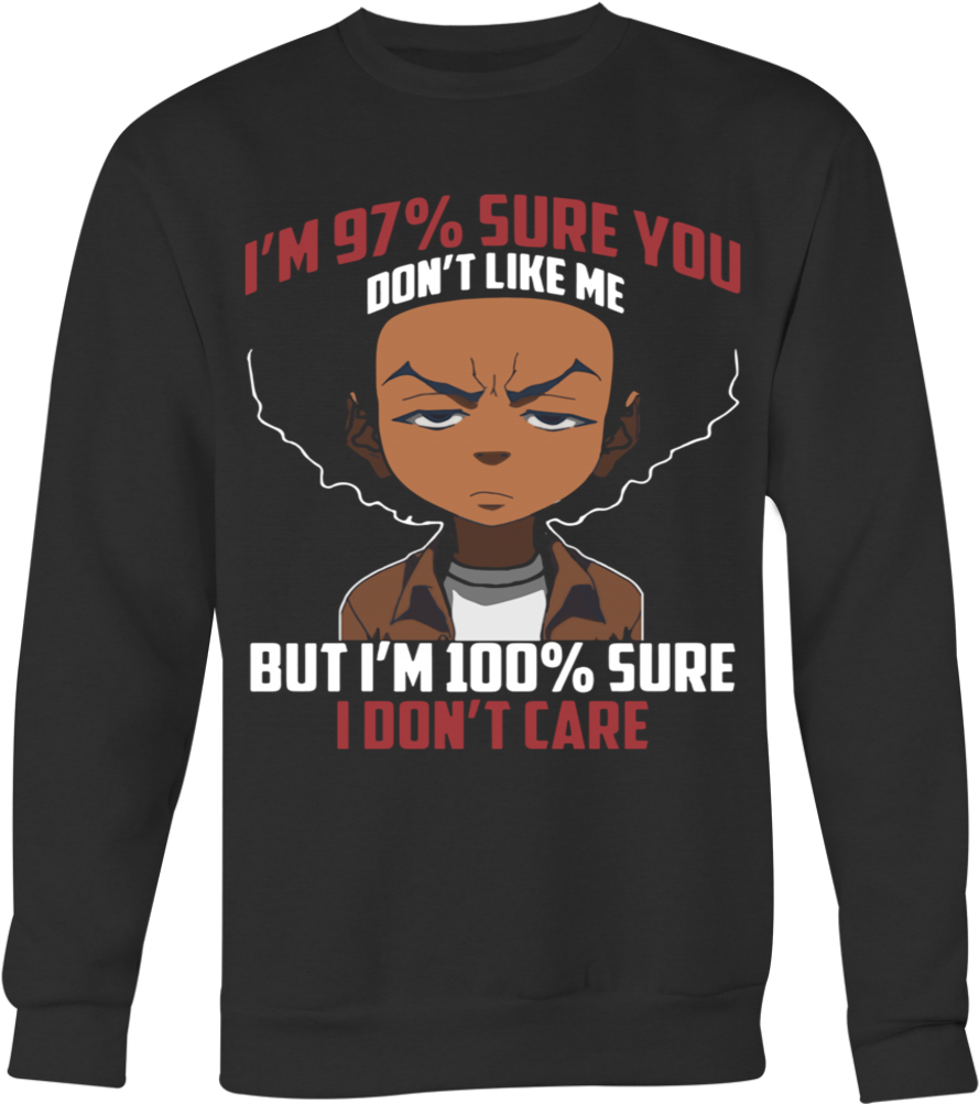 The Boondocks Shirts I'm 97 Percent Sure You Dont Like - Mental Health Is Just As Important As Physical Health (1024x1024), Png Download