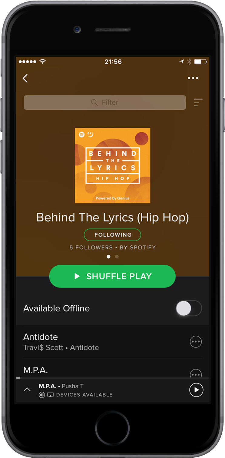 Beyond The Lyrics Launched With Input From Pusha T, - Smartphone (800x1593), Png Download