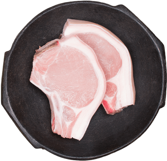Pork Chops - Pork Chop (640x640), Png Download