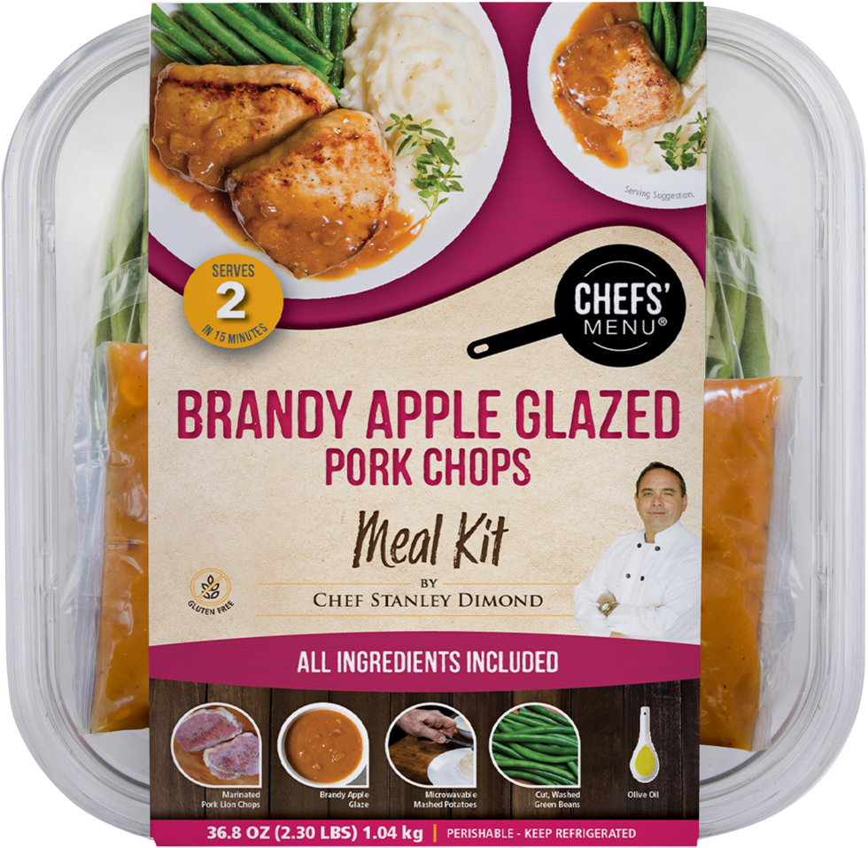 Brandy Apple Glazed Pork Chops Brandy Apple Glazed - Brasileirissimos (1024x1024), Png Download