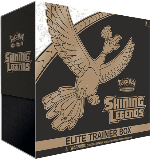 Shining Legends Etb - Elite Trainer Box Shining Legends (600x600), Png Download