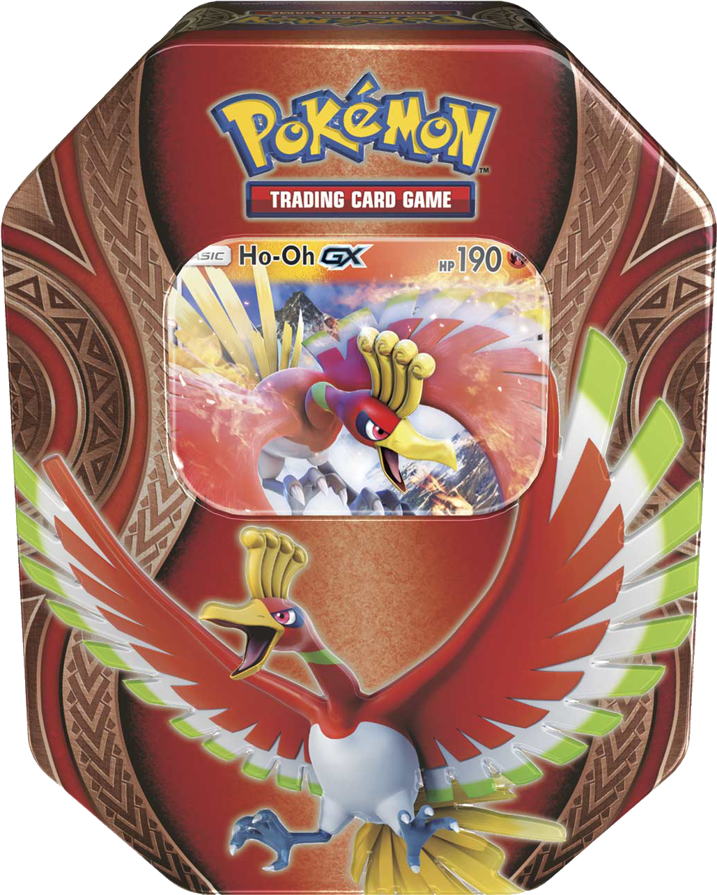 Mysterious Powers Tin - Pokemon Tcg: Mysterious Powers Tin - Ho-oh Gx (1500x1500), Png Download