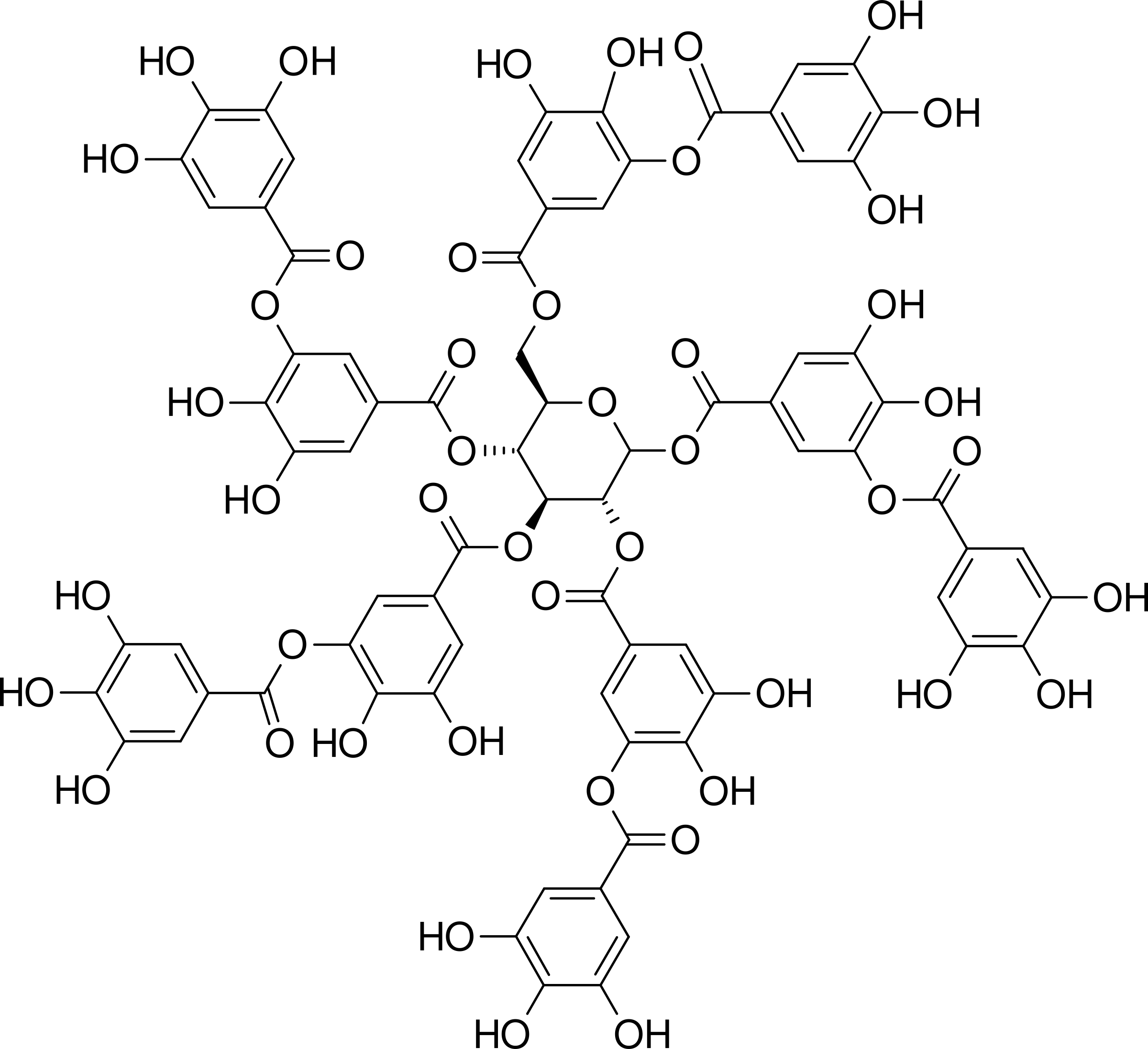 This Free Icons Png Design Of Tannic Acid (2400x2194), Png Download