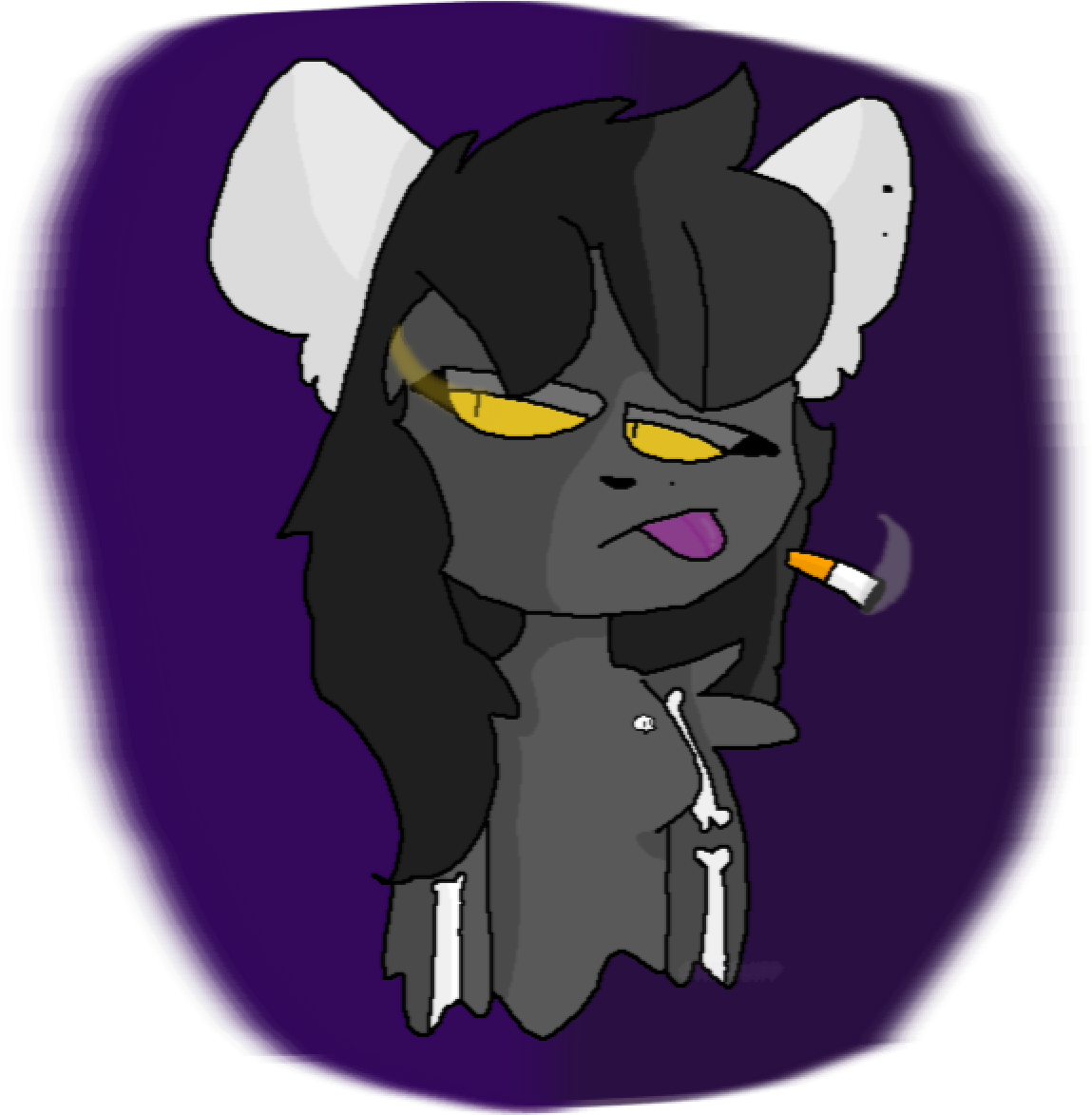 Thicc Emo Gorl - Cartoon (1200x1400), Png Download