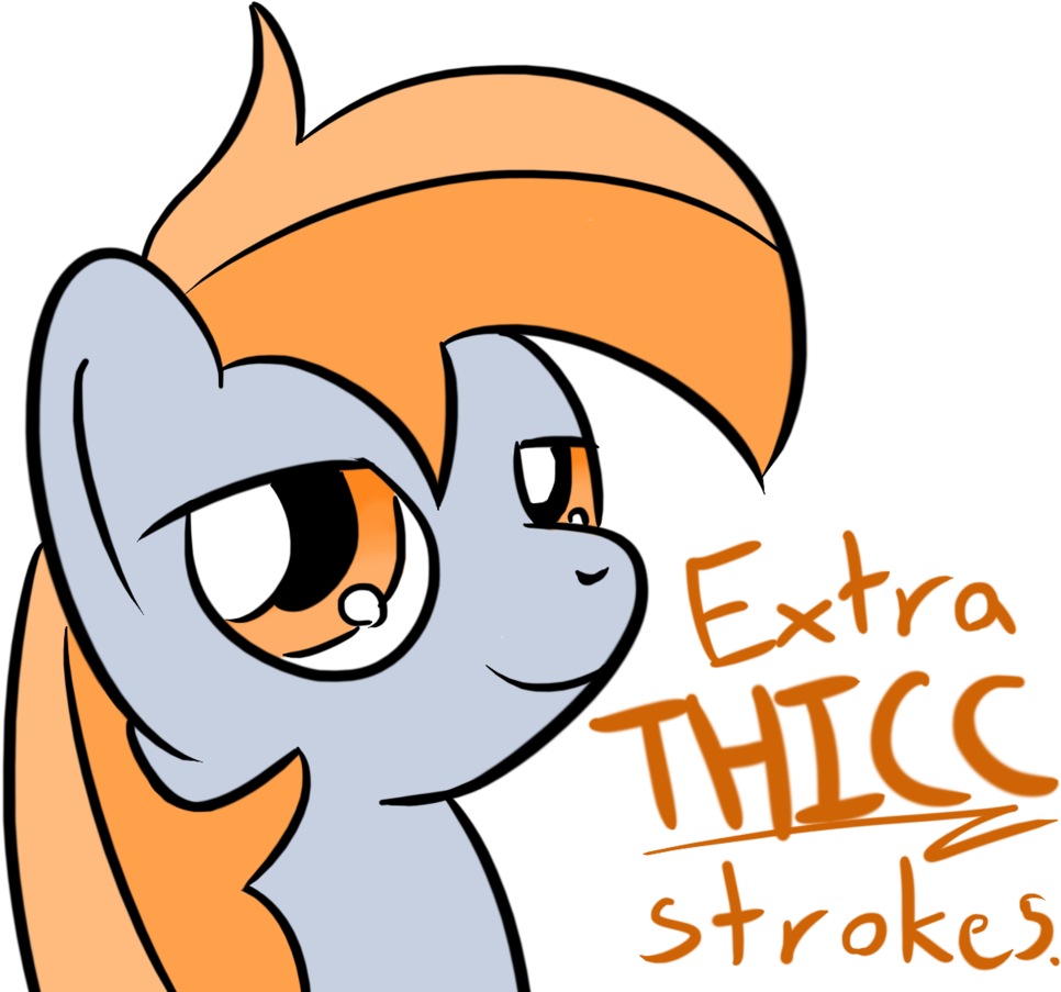 Phat Guy, Bust, Caption, Derpibooru Exclusive, Earth - Cartoon (1024x1024), Png Download